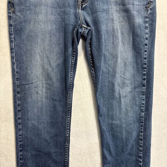Devil Dog The Original Athletic Men's Size 36 X 30 Blue Medium Wash Straight Leg - Picture 4 of 16